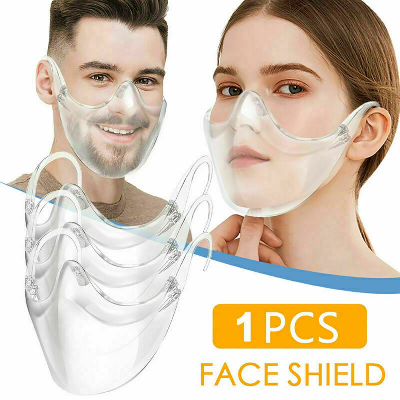 Nouveau masque de protection transparent
