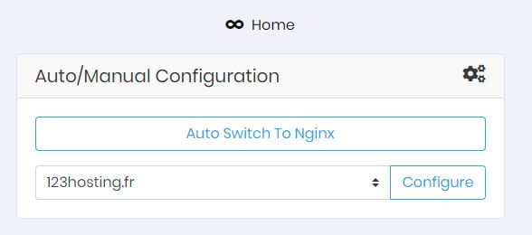 Nginx cPanel plugin